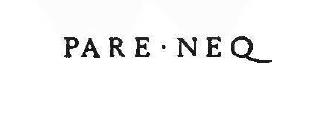 10. A sinistra, in color nero evanescente, con lettere alte m. 0,035: (CIL IV 8999)
In Hunink V., (2011). Gl�cklich ist dieser Ort (p.195, no.547), the above was read as MARE NEQ(VAM, and seen in the garden area)