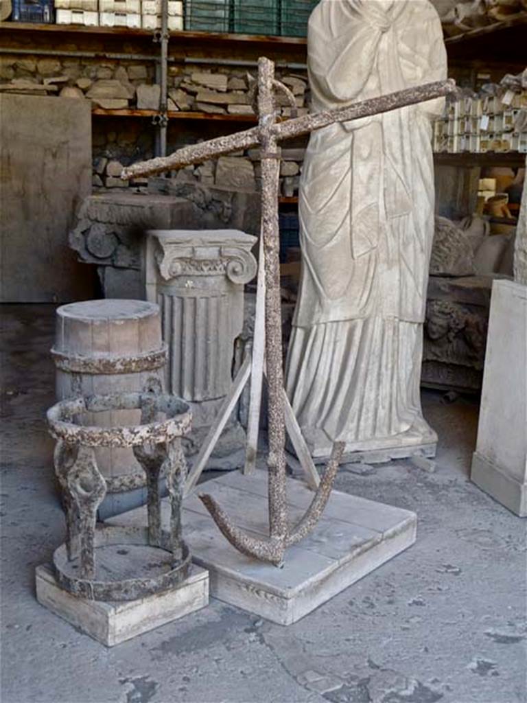 VII.7.29 Pompeii. May 2011. Items in storage. Photo courtesy of Michael Binns.