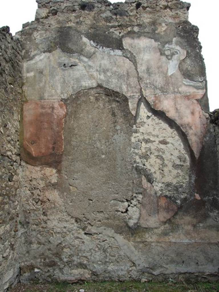 VII.9.47 Pompeii. March 2009. Room 8, north wall of cubiculum.