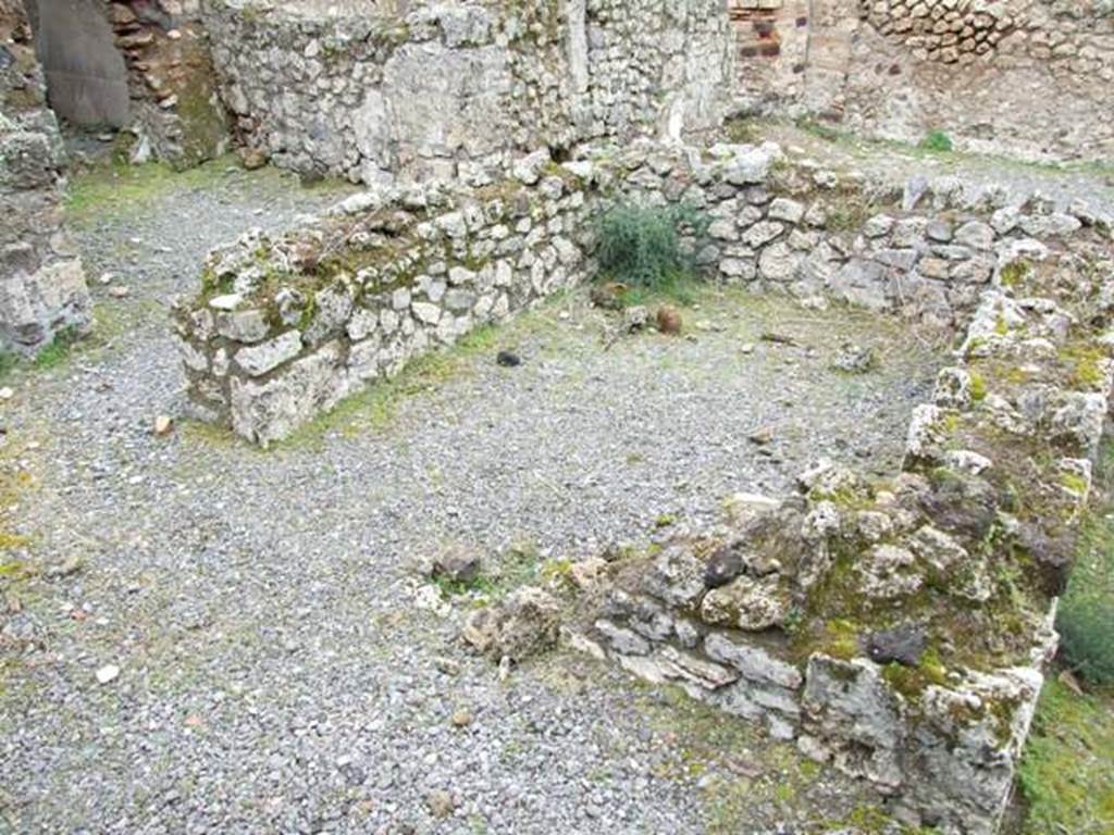VII.10.12 Pompeii.  March 2009.  Cubiculum on north side of atrium.

