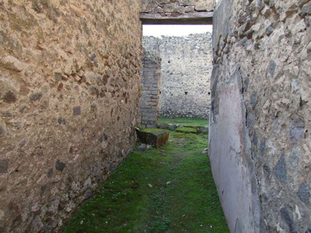 VII.11.14  Pompeii. December 2007. Entrance fauces.