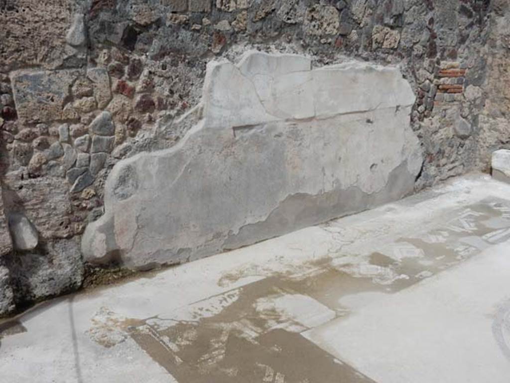 VII.15.2 Pompeii. May 2018. Tablinum, west wall. Photo courtesy of Buzz Ferebee.