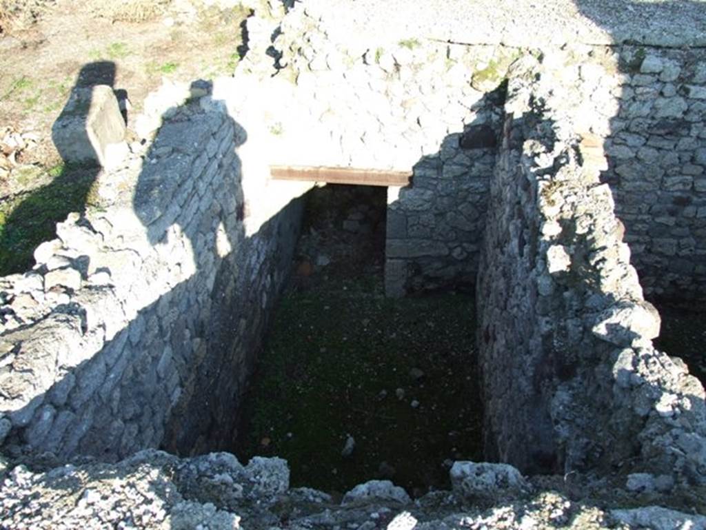 VII.15.2 Pompeii.   December 2007.  Rooms on lower level.