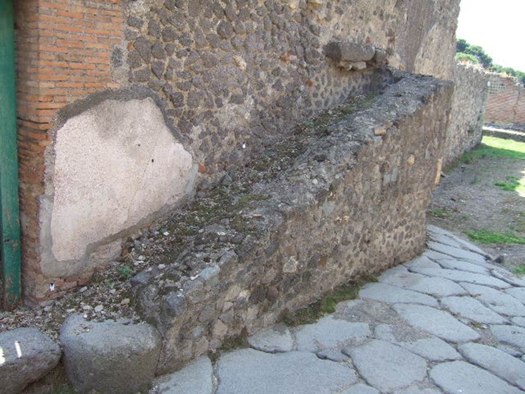 Ramp outside VII.15.16.  September 2005.

