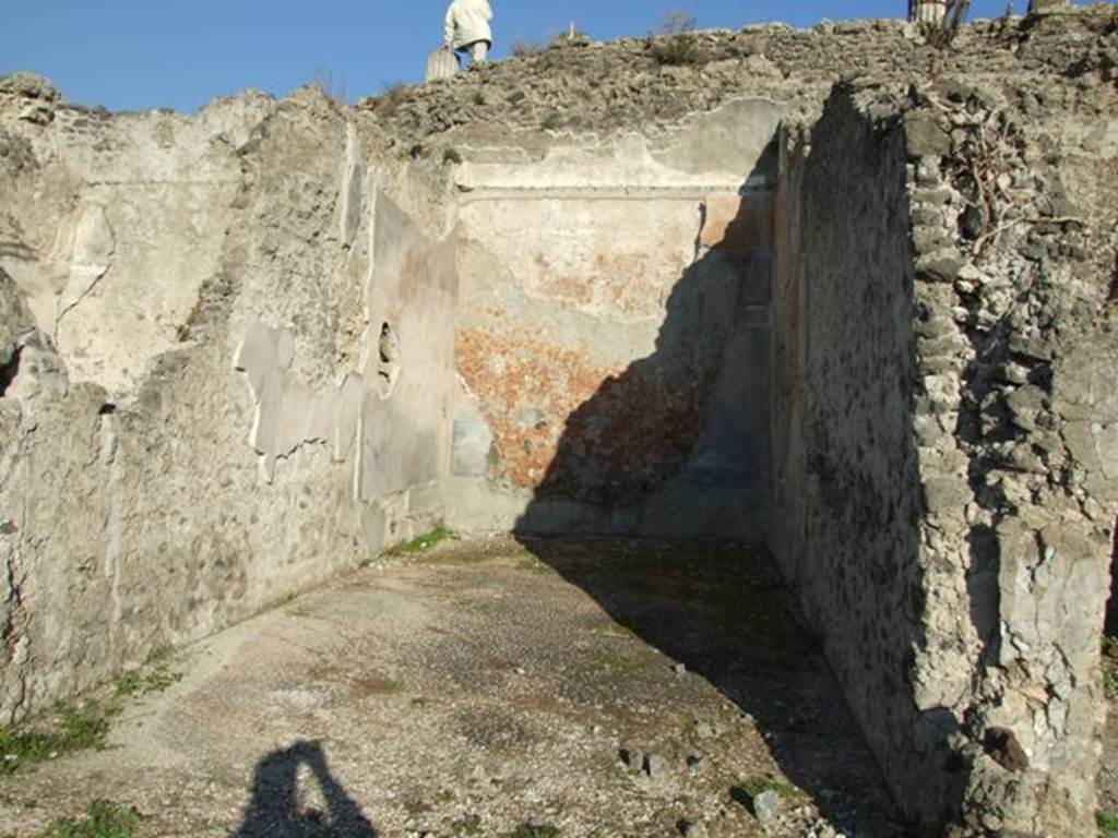 VII.16.13 Pompeii.  December 2007. Room 31 on lower level, looking east.