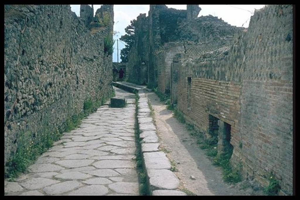 Vicolo del Gigante and wall of VII.16.16 Pompeii. Photographed 1970-79 by G�nther Einhorn, picture courtesy of his son Ralf Einhorn.