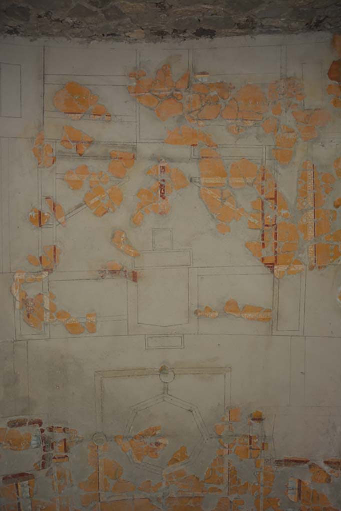 VII.16.22 Pompeii. October 2018. Room 47, detail from reconstructed ceiling.
Foto Annette Haug, ERC Grant 681269 D�COR.

