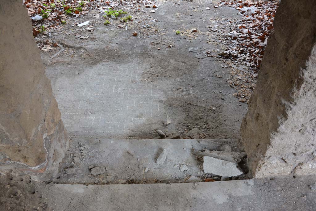 VII.16.17-22 Pompeii. October 2018. Doorway from portico (2) towards peristyle 14.
Foto Annette Haug, ERC Grant 681269 D�COR.
