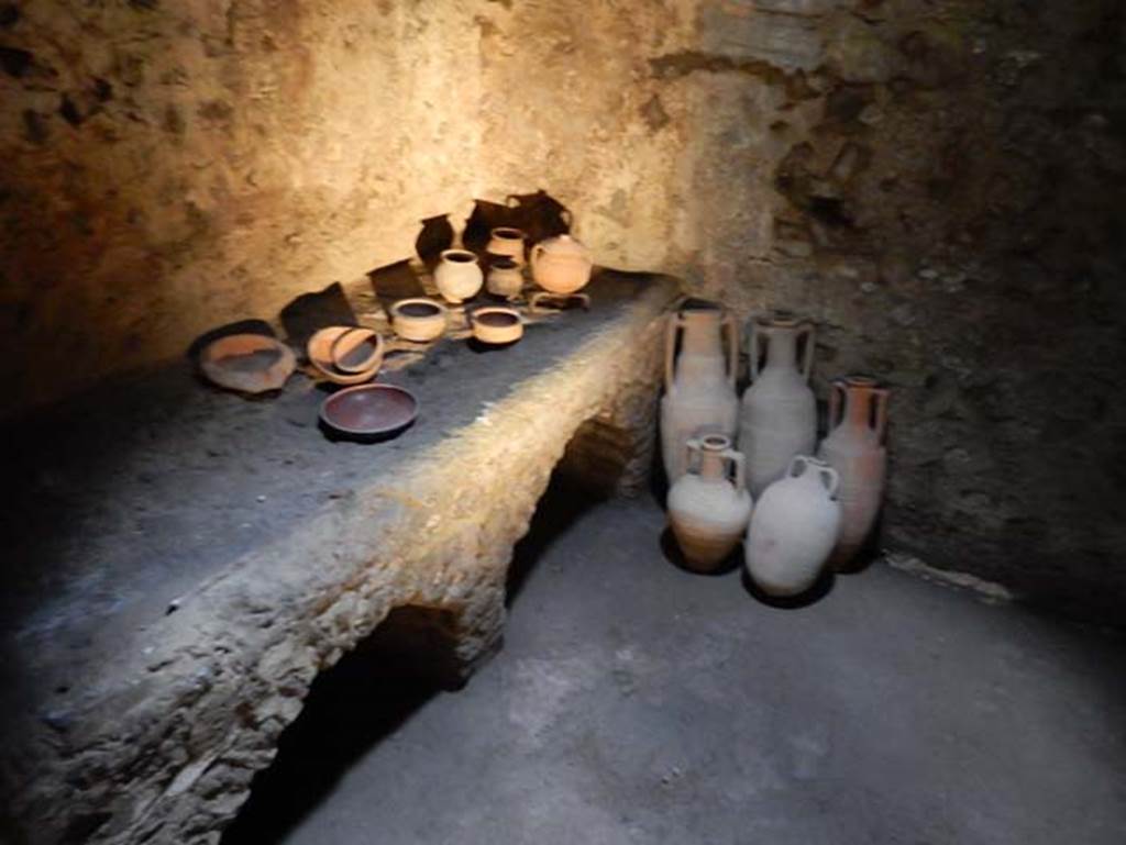 VIII.2.1 Pompeii. May 2018. Looking west into kitchen with hearth. Photo courtesy of Buzz Ferebee.