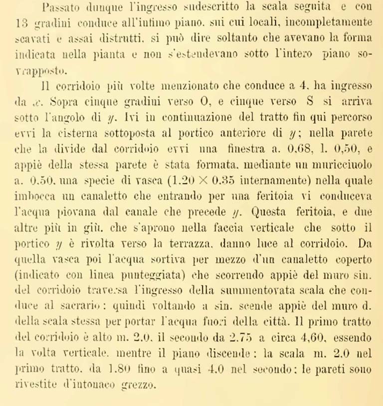 VIII.2.16 Pompeii. Bullettino dell�Instituto di Corrispondenza Archeologica (DAIR), 7, 1892, p.14-16.