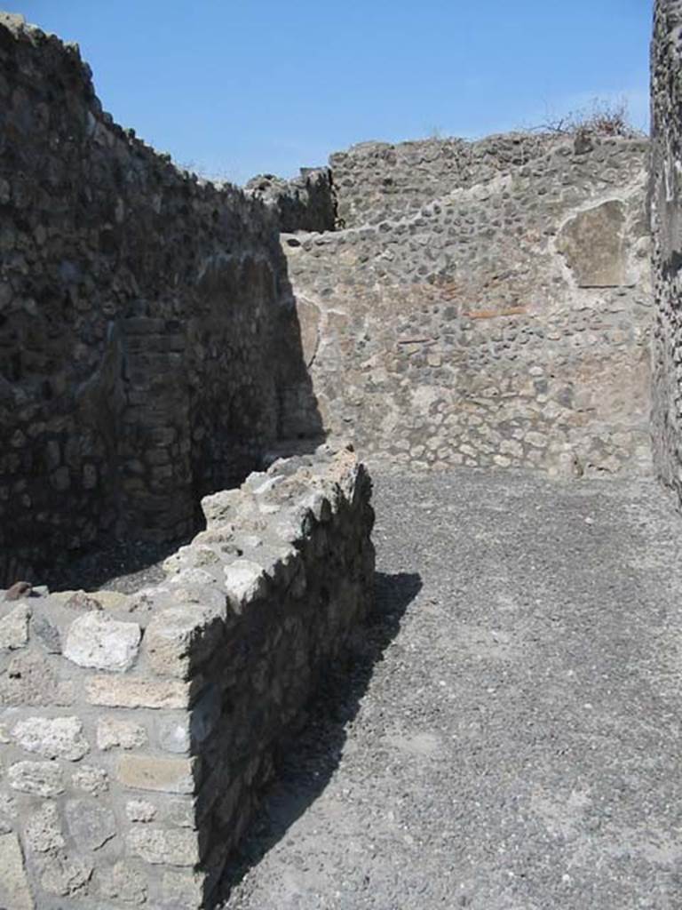 VIII.2.23 Pompeii. May 2003. Looking east to rear room. Photo courtesy of Nicolas Monteix.