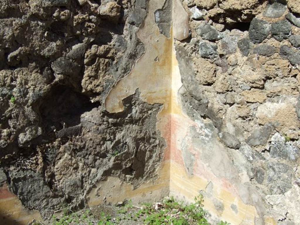 VIII.5.9 Pompeii. March 2009. Room 23. North west corner.