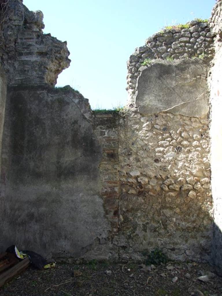 VIII.5.37 Pompeii.  March 2009. Room 11. West wall.