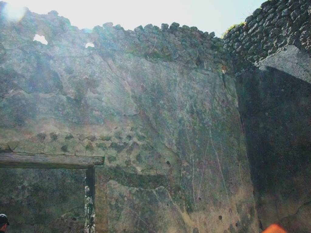 VIII.5.37 Pompeii. March 2009. Room 12, south wall, and doorway to room 11.