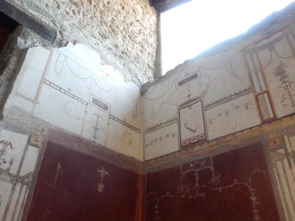 VIII.5.37 Pompeii. May 2017. Room 13, looking towards upper north-west corner after restoration. Photo courtesy of Buzz Ferebee.