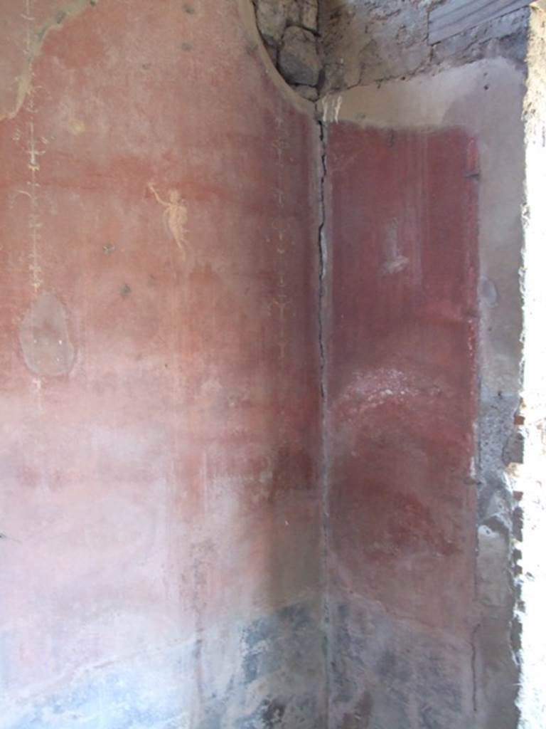VIII.5.37 Pompeii. March 2009. Room 13. Oecus. North east corner.
