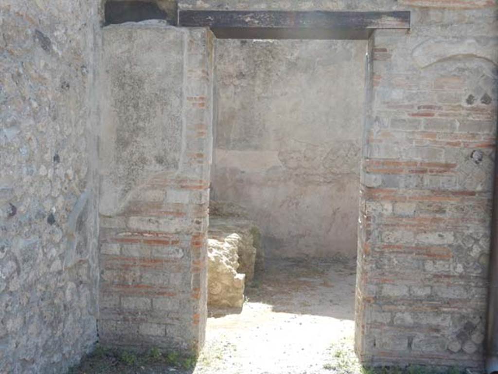 VIII.5.37 Pompeii. May 2017. Doorway to room 15 the kitchen, after restoration.
Photo courtesy of Buzz Ferebee.