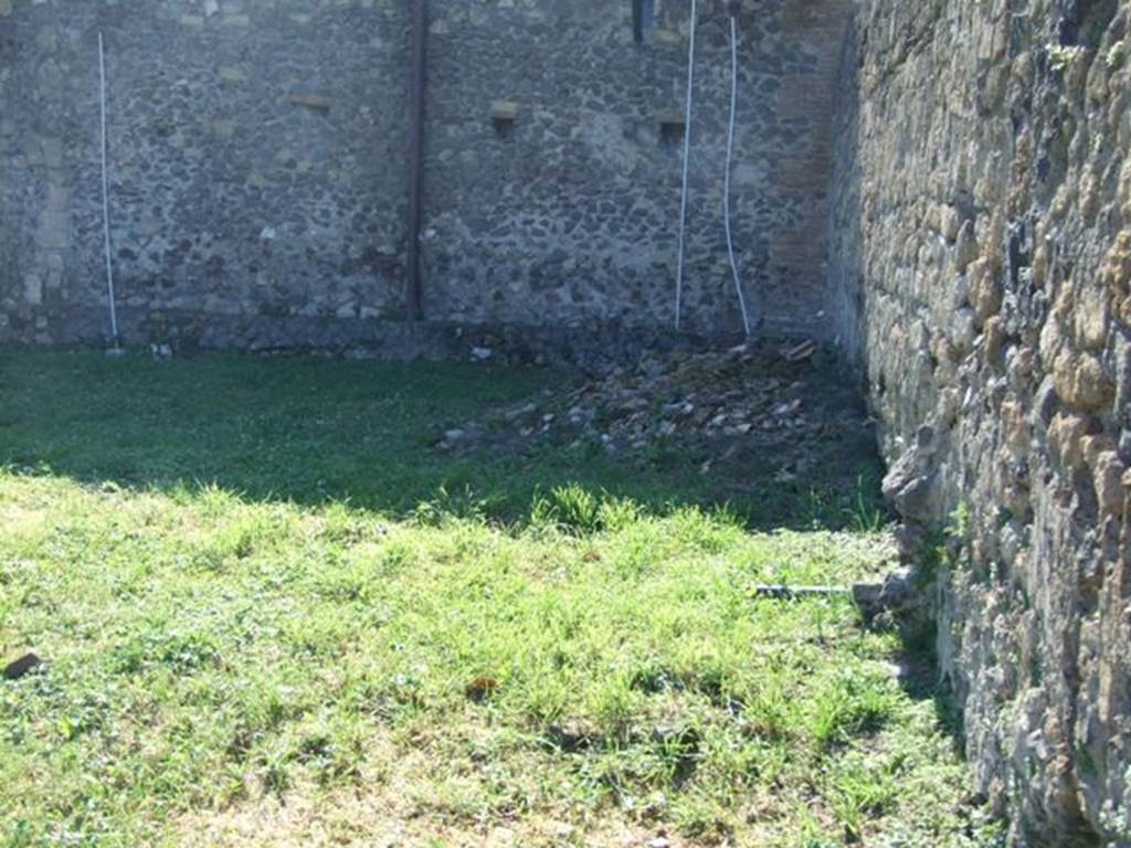 VIII.7.15 Pompeii. March 2009.  North west corner.