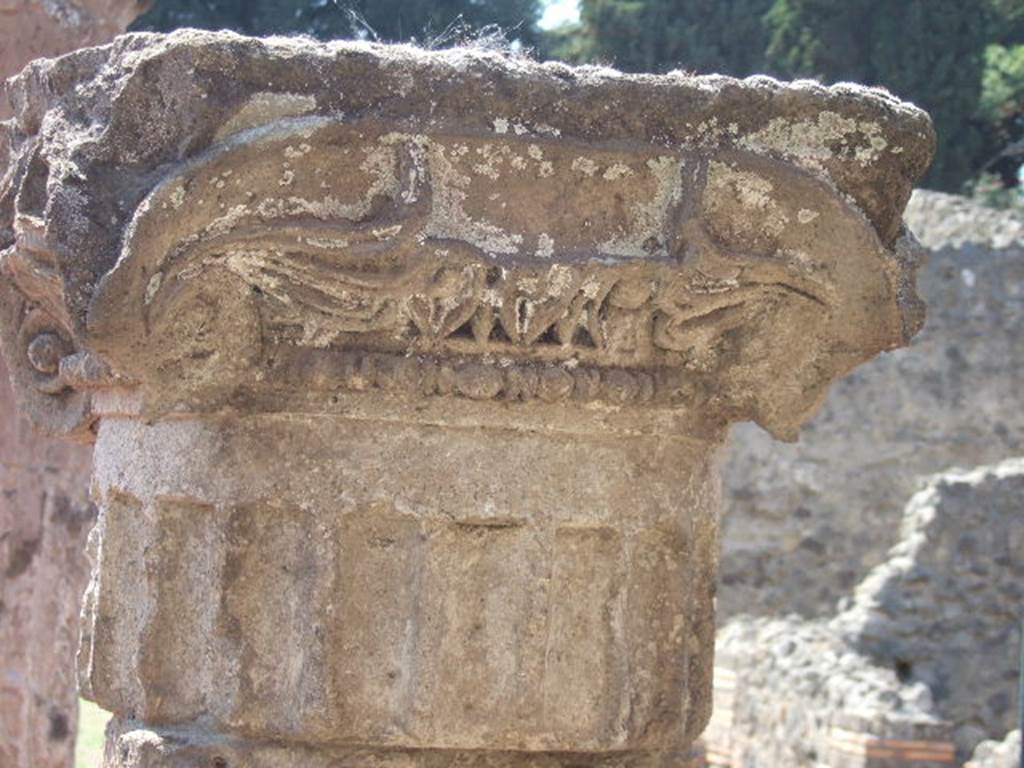 VIII.7.16 Pompeii.  May 2006. Ionic Capital.