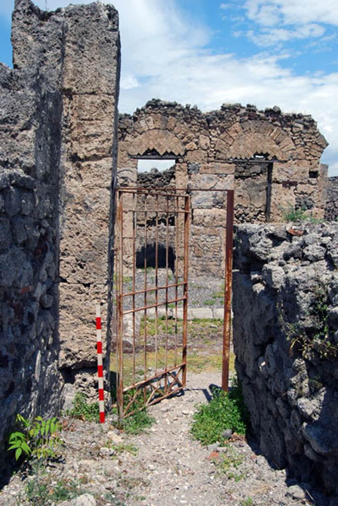 VIII.7.24 Pompeii. June 2009. Looking north towards atrium, from stairs. Photo courtesy of Sera Baker.