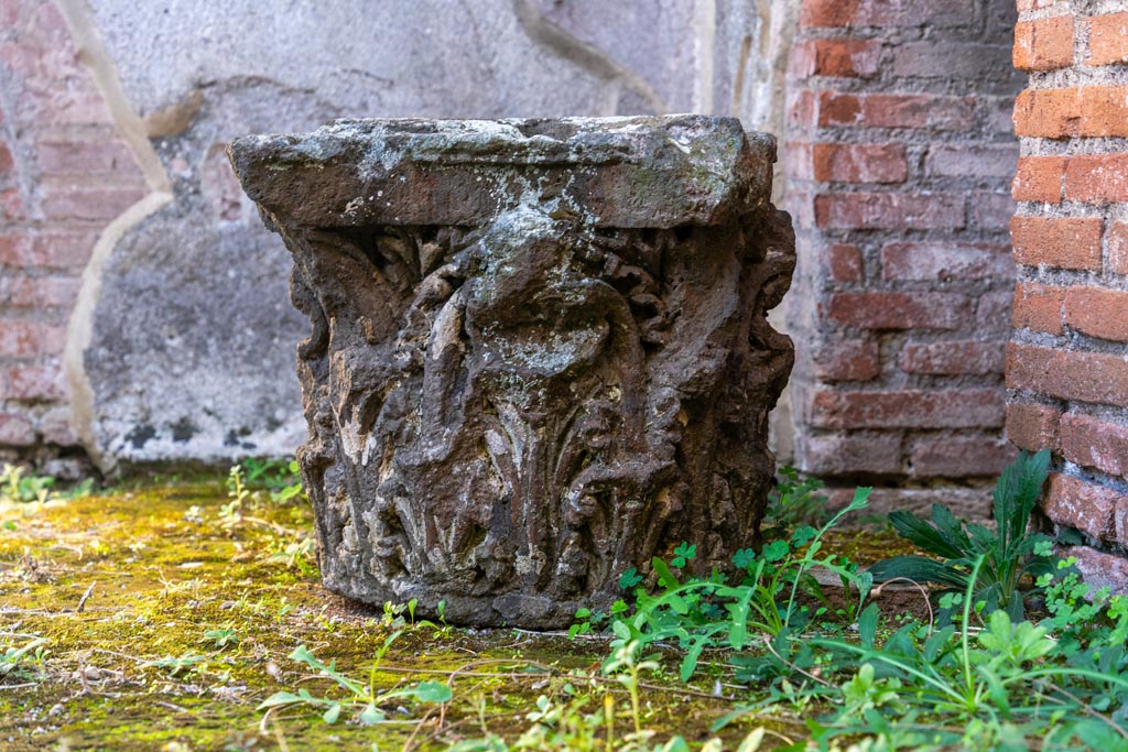 VIII.7.28 Pompeii. October 2023. Capital. Photo courtesy of Johannes Eber.