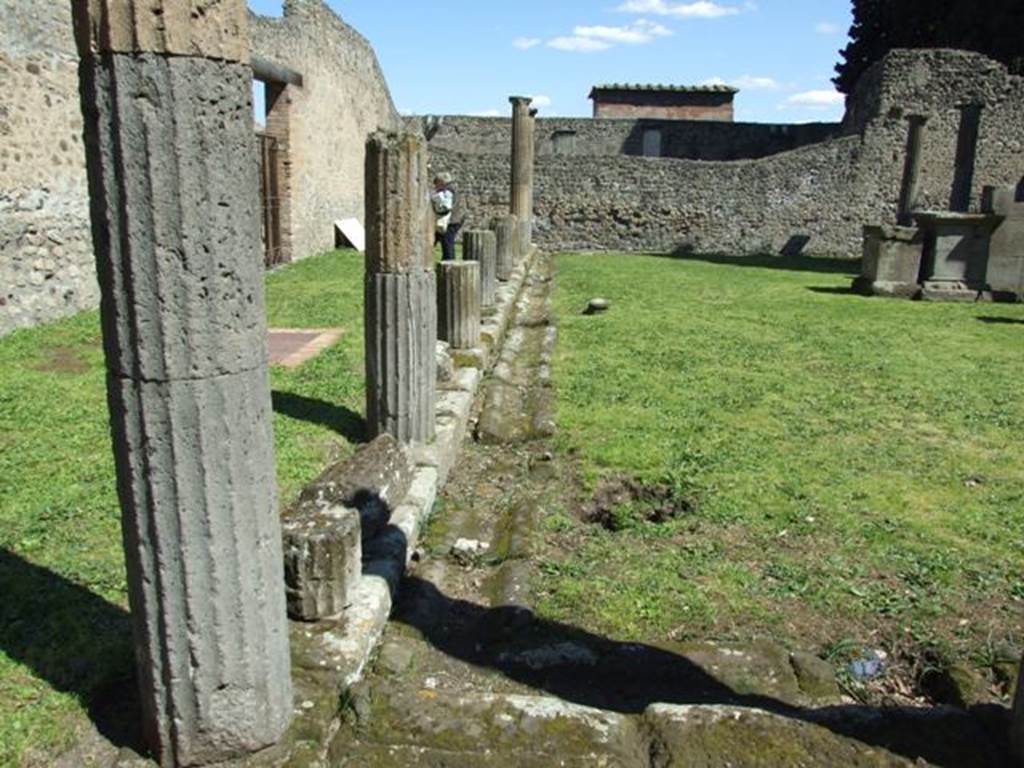 VIII.7.29 Pompeii. March 2009.  Looking east, along North side.