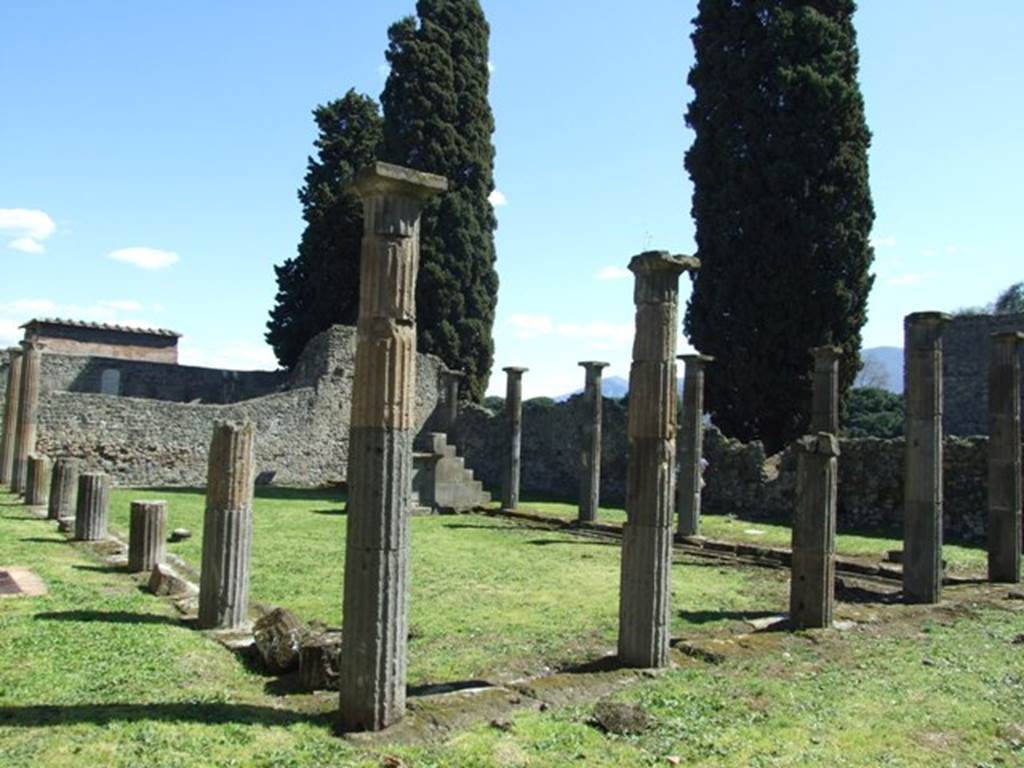 VIII.7.29 Pompeii. March 2009. Looking south east.