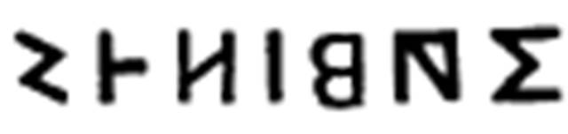 IX.1.22 Pompeii. Graffito of “sabinis” from west wall of atrium. See Pappalardo, U., 2001. La Descrizione di Pompei per Giuseppe Fiorelli (1875). Napoli: Massa Editore. (p.139) and Fiorelli, “Descr”, p.373.
