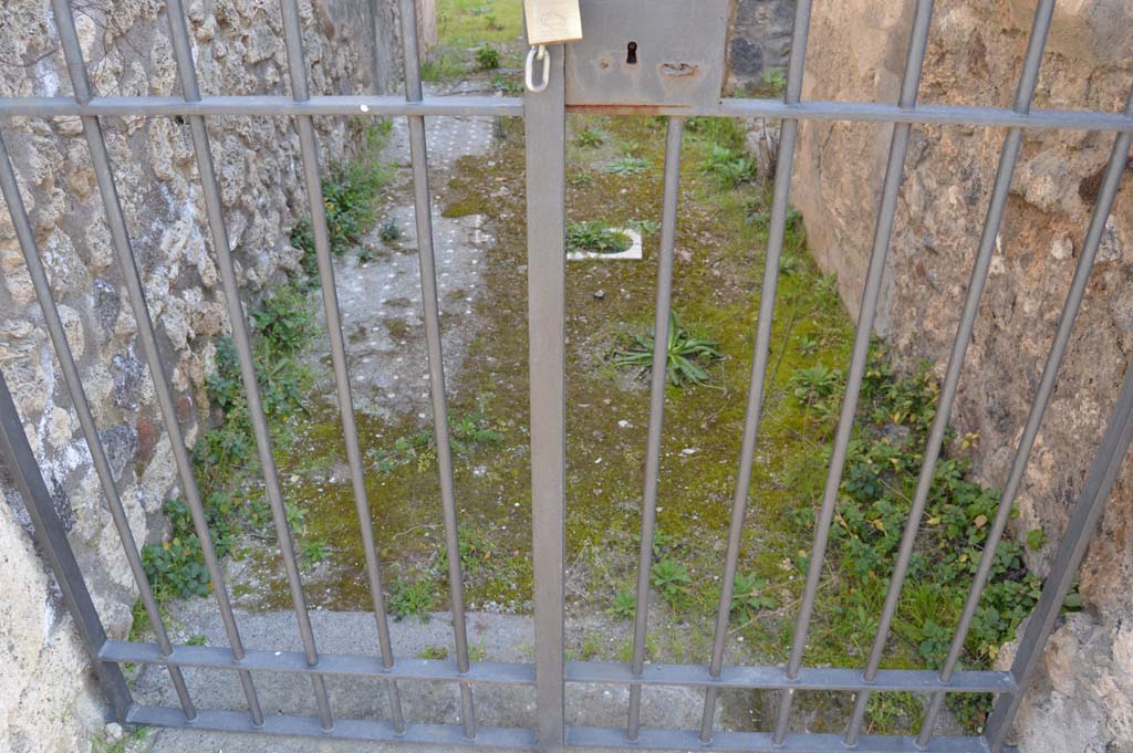 IX.2.26 Pompeii. March 2019. Looking south through entrance doorway into entrance corridor/fauces. 
Foto Taylor Lauritsen, ERC Grant 681269 DÉCOR.
