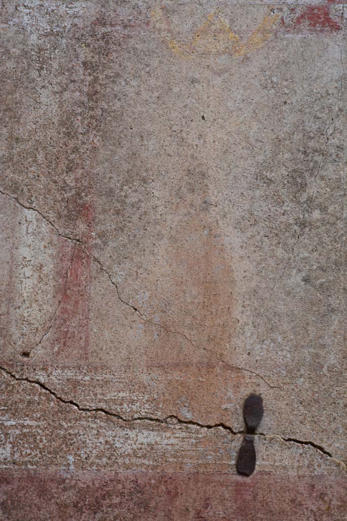 IX.5.2 Pompeii. March 2017. Room �n�, detail from painted plaster on north wall.
Foto Christian Beck, ERC Grant 681269 D�COR.
