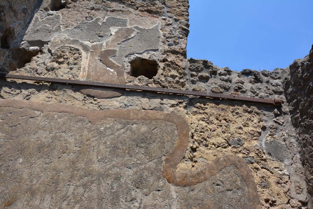 IX.5.2 Pompeii. May 2017. Room �q�, upper north wall.
Foto Christian Beck, ERC Grant 681269 D�COR.
