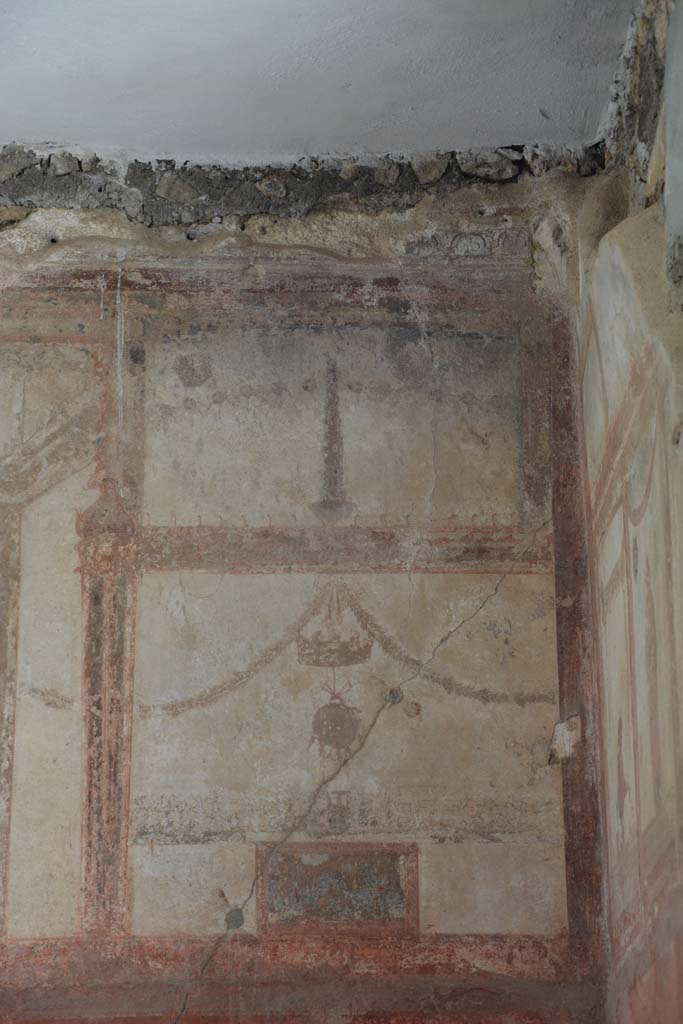 IX.5.6 Pompeii. May 2017. Room i, upper west wall at north end.
Foto Christian Beck, ERC Grant 681269 DÉCOR.
