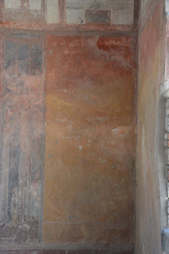 IX.5.6 Pompeii. May 2017. Room i, panel at north end of west wall in north-west corner.
Foto Christian Beck, ERC Grant 681269 DÉCOR.