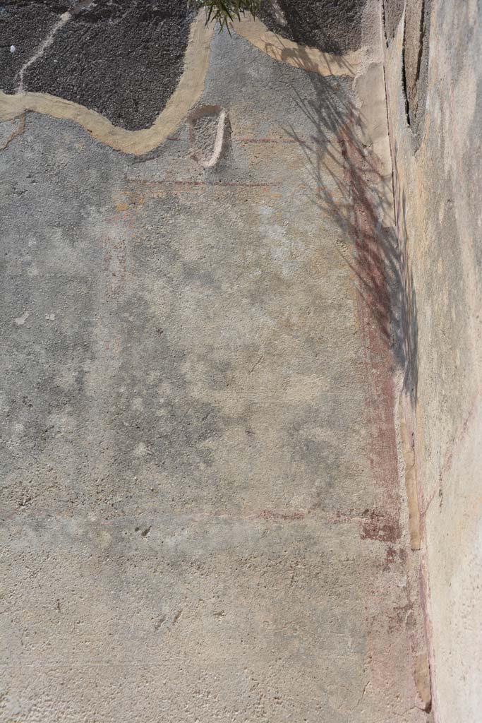 IX.5.6 Pompeii. May 2017. Room r, upper west wall in north-west corner.
Foto Christian Beck, ERC Grant 681269 D�COR.
