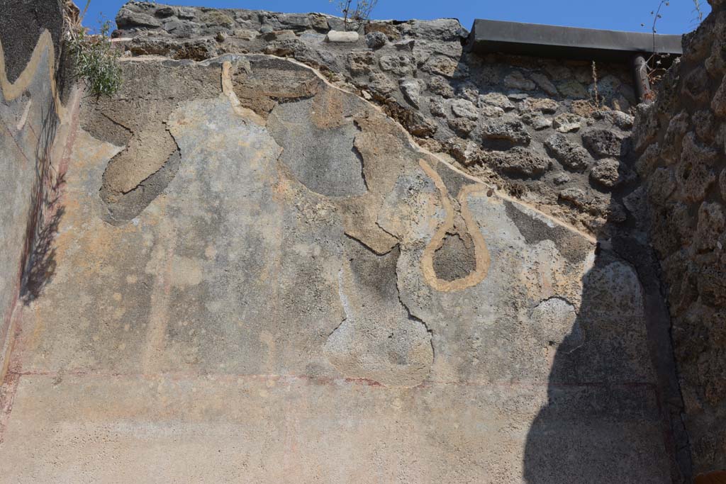 IX.5.6 Pompeii. May 2017. Room r, upper north wall.
Foto Christian Beck, ERC Grant 681269 D�COR.
