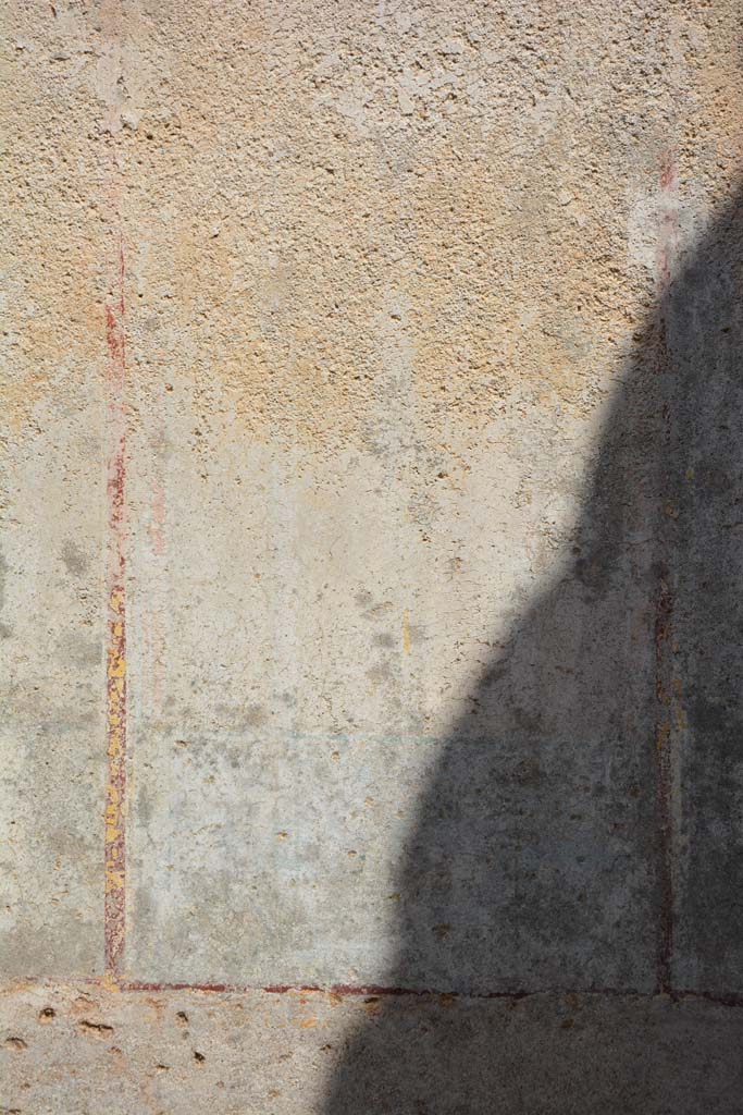 IX.5.6 Pompeii. May 2017. Room r, central panel above zoccolo on north wall.
Foto Christian Beck, ERC Grant 681269 D�COR.

