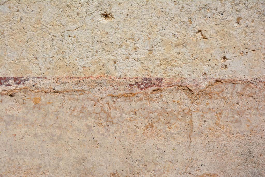 IX.5.6 Pompeii. May 2017. Room r, painted decoration on north wall separating zoccolo below from middle of wall..
Foto Christian Beck, ERC Grant 681269 D�COR.
