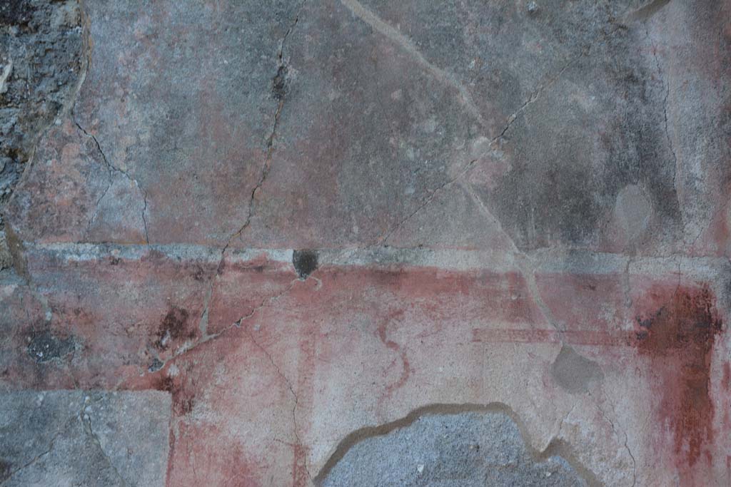 IX.5.6 Pompeii. May 2017. West ala d, south wall, detail from upper west end.
Foto Christian Beck, ERC Grant 681269 D�COR.
