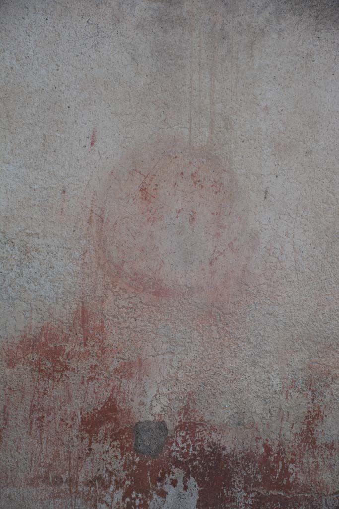 IX.5.6 Pompeii. May 2017. West ala d, detail of medallion from west wall at south end.
Foto Christian Beck, ERC Grant 681269 D�COR.

