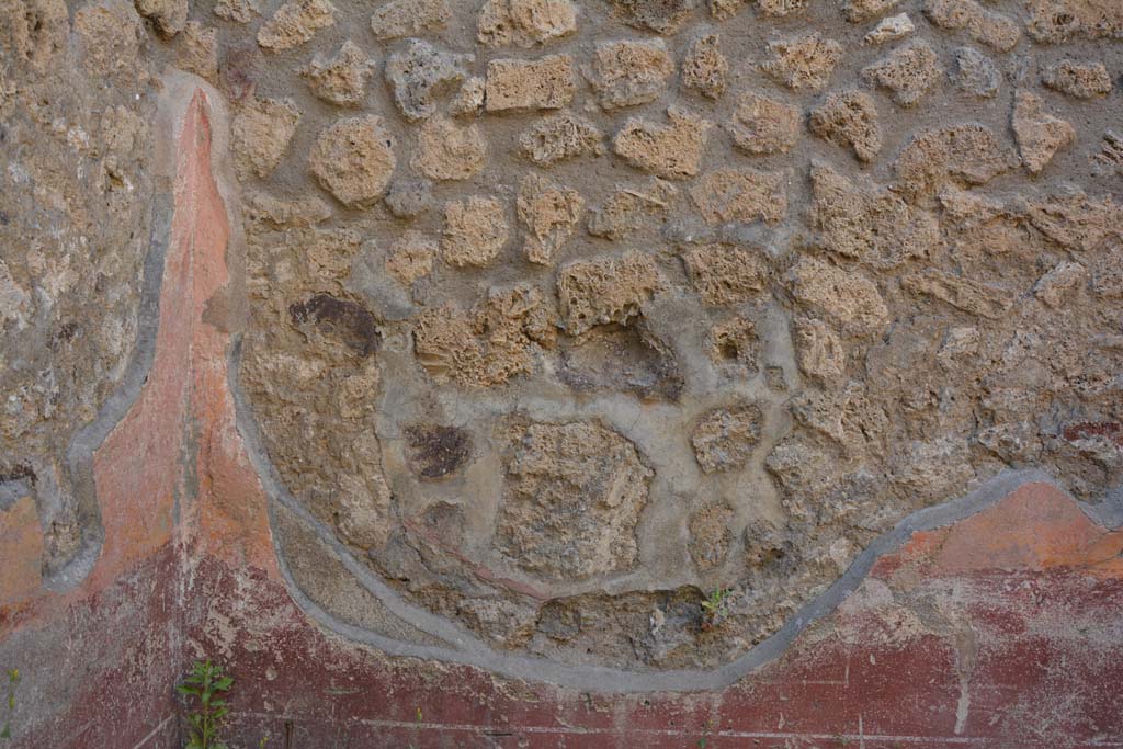 IX.5.6 Pompeii. May 2017. Room f, north wall at west end. 
Foto Christian Beck, ERC Grant 681269 D�COR.
