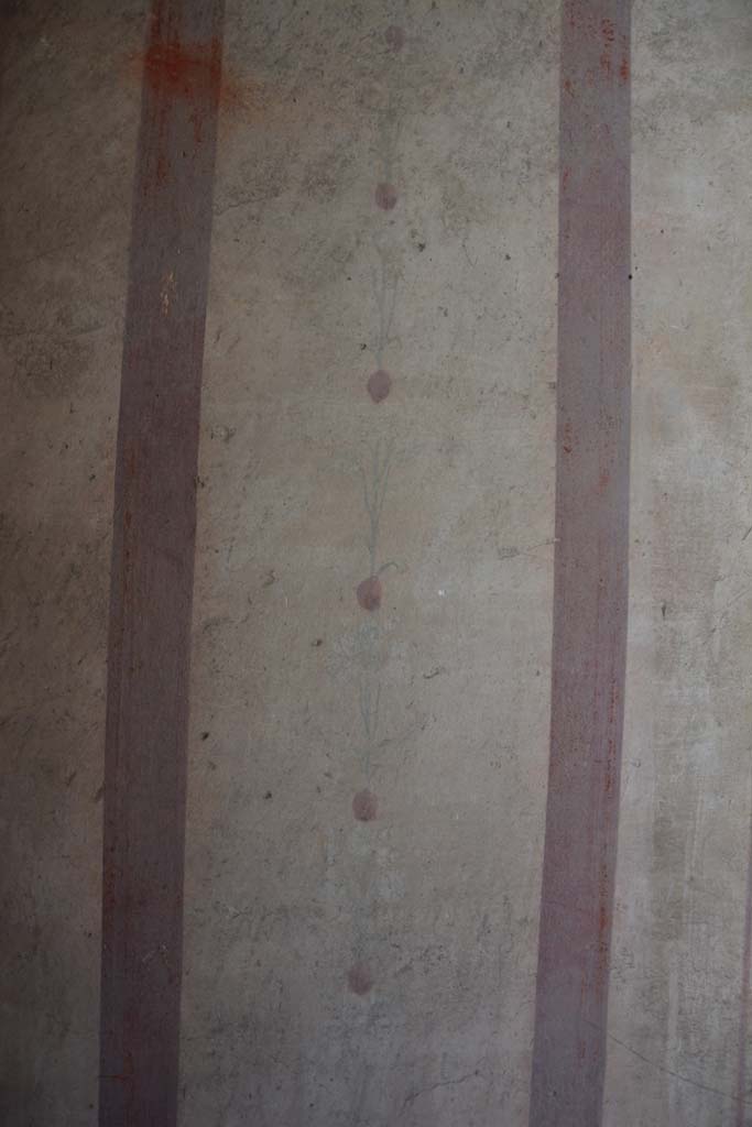 IX.5.6 Pompeii. May 2017. Room k�, upper east wall, detail of painted decoration.  
Foto Christian Beck, ERC Grant 681269 D�COR.

