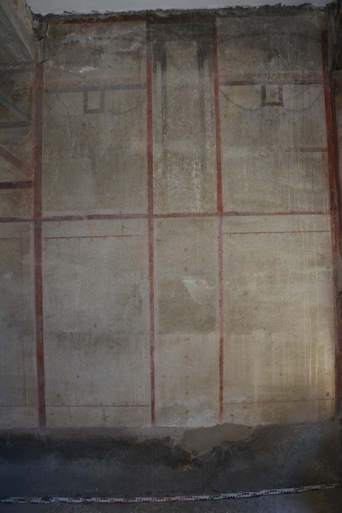 IX.5.6 Pompeii. May 2017. Room k�, east wall at south end (this also could be the east wall of room l (L).) 
Foto Christian Beck, ERC Grant 681269 D�COR.
