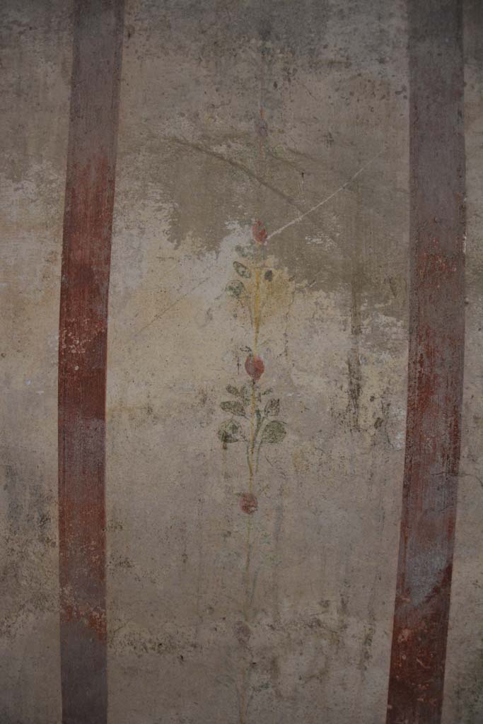 IX.5.6 Pompeii. May 2017. Room k�, detail of painted decoration on west wall. 
Foto Christian Beck, ERC Grant 681269 D�COR.

