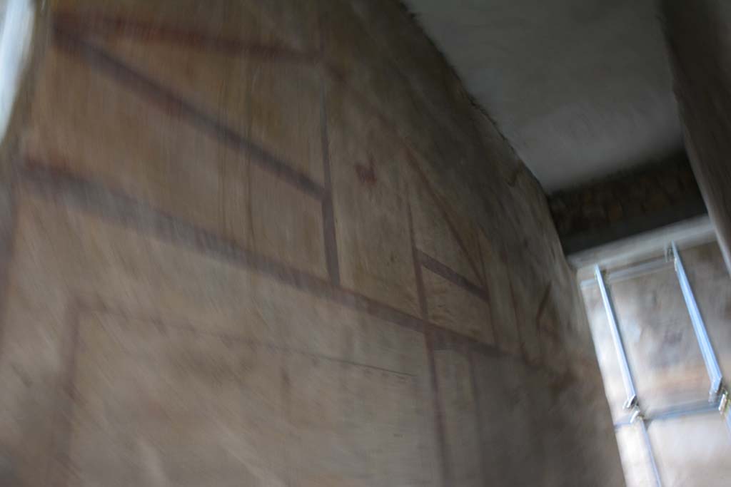 IX.5.6 Pompeii. March 2017. Room k�, looking north along upper west wall from south end.  
Foto Christian Beck, ERC Grant 681269 D�COR.
