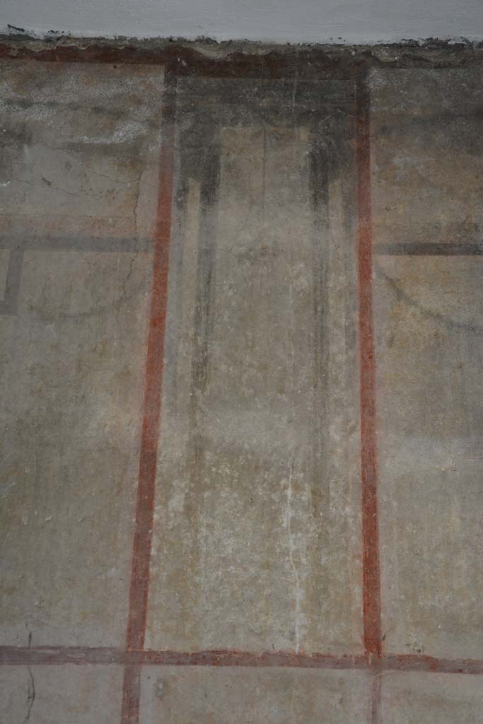 IX.5.6 Pompeii. May 2017. Room l (L), detail of upper east wall, in centre.  
Foto Christian Beck, ERC Grant 681269 D�COR.
