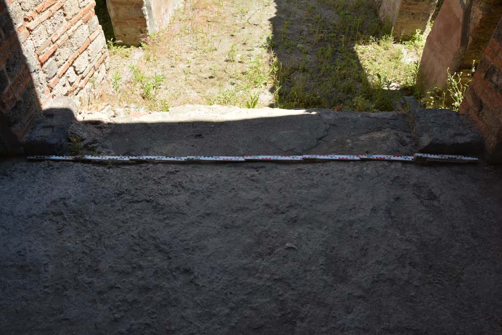 IX.5.6 Pompeii. May 2017. Room l (L), looking south towards steps down to rear room and garden area. 
Foto Christian Beck, ERC Grant 681269 D�COR.

