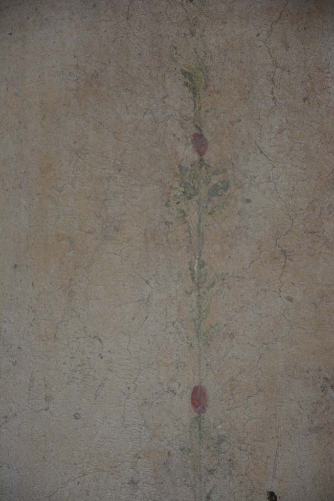 IX.5.6 Pompeii. May 2017. Room l (L), detail from central panel on north wall at east end. 
Foto Christian Beck, ERC Grant 681269 D�COR.

