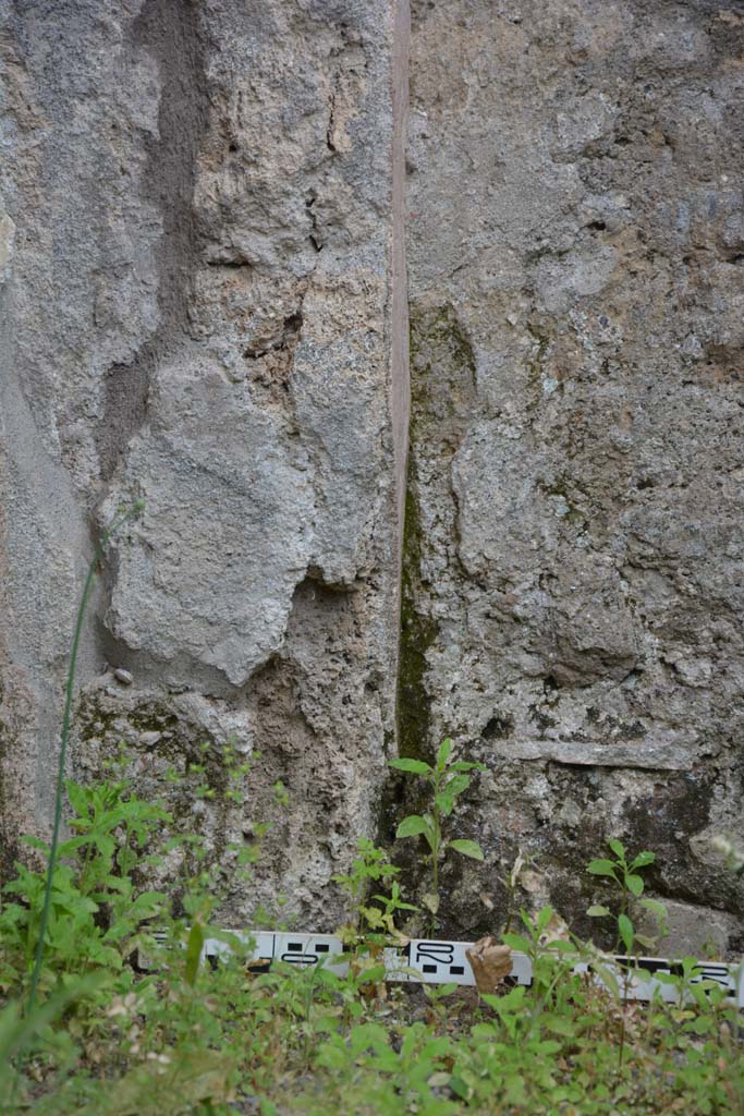 IX.5.8 Pompeii. May 2017. Detail of south wall in south-east corner.
Foto Christian Beck, ERC Grant 681269 D�COR.
