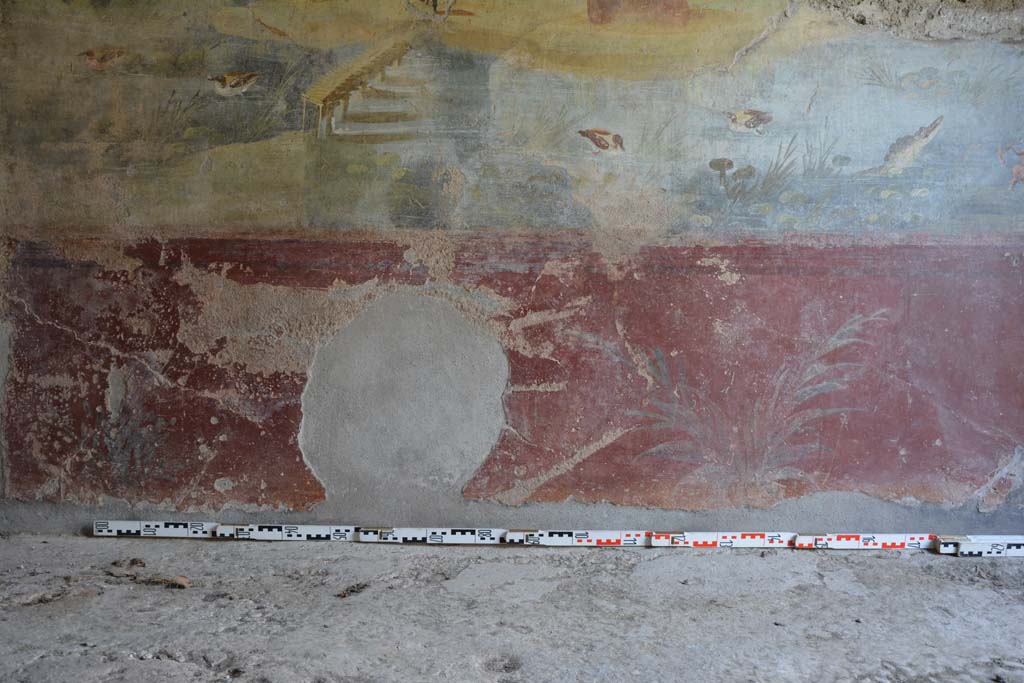 IX.5.9 Pompeii. May 2017. Room “l (L)”, zoccolo on lower north wall.
Foto Christian Beck, ERC Grant 681269 DÉCOR.