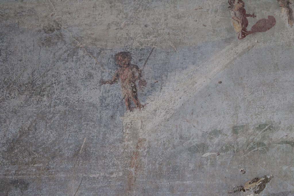 IX.5.9 Pompeii. May 2019. Room �l (L)�, figure from upper north wall at west end.  
Foto Christian Beck, ERC Grant 681269 D�COR.
